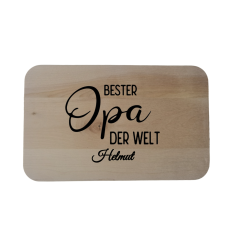 Frühstücksbrett „Bester Opa der Welt“